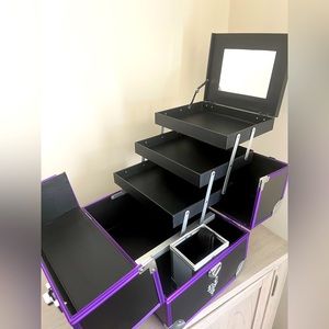 Younique makeup trunk multi level